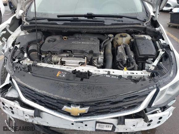 2017 Chevrolet Cruze LT with VIN 1G1BE5SM4H7267581, listed as a IAAI auction lot 41741208 with 126,345 mi miles. Bid and sale history available at carsss.com. Image 10.