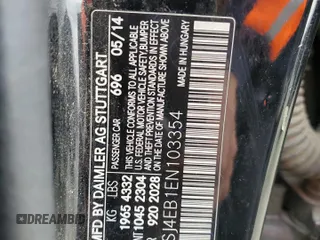 2014 Mercedes-Benz CLA 250 с VIN WDDSJ4EB1EN103354, выставлен на аукционе Copart как лот 50102505 с пробегом 133 002 миль миль и Чистый • Clean title. История ставок и продаж доступна на DreamBid. Изображение 12.