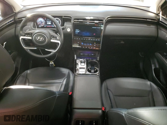 2022 Hyundai Tucson Limited with VIN 5NMJE3AE8NH102350, listed as a Copart auction lot 82377114 with 35,274 mi miles and Salvage title. Bid and sale history available at DreamBid. Image 8.