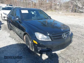 2014 Mercedes-Benz C-Class C 250 Sport with VIN WDDGF4HB9EA938631, listed as a IAAI auction lot 41699484 with 165,519 mi miles. Bid and sale history available at carsss.com. Image 1.