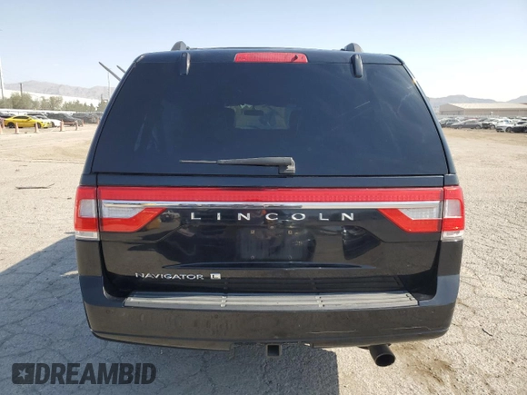 2017 Lincoln Navigator Select with VIN 5LMJJ3JT2HEL04577, listed as a Copart auction lot 61502645 with 42,982 mi miles and Salvage title. Bid and sale history available at DreamBid. Image 6.