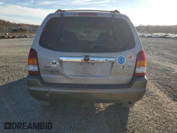 2002 Mazda Tribute LX with VIN 4F2YU09182KM36685, listed as a Copart auction lot 79732664 with 204,262 mi miles and Salvage Title. Bid and sale history available at carsss.com. Image 6.
