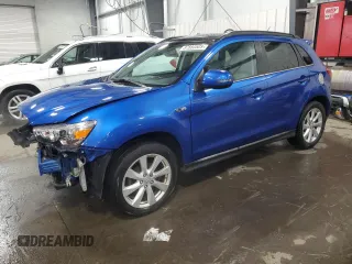 2015 Mitsubishi Outlander Sport 2.4 GT with VIN 4A4AR4AW9FE033894, listed as a Copart auction lot 87880505 with 73,760 mi miles and Salvage Title. Bid and sale history available at carsss.com. Image 1.