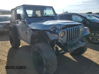 1998 Jeep Wrangler Sport with VIN 1J4FY19S2WP719595, listed as a Copart auction lot 73013584 with 190,056 mi miles and Salvage Title. Bid and sale history available at carsss.com. Image 4.