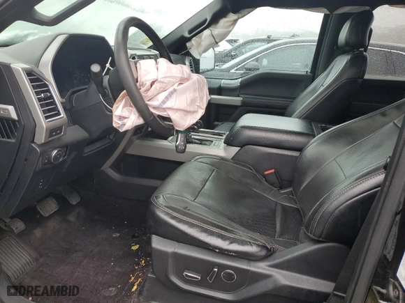 2016 Ford F-150 XLT with VIN 1FTFW1EG5GFB32134, listed as a Copart auction lot 44761625 with 186,684 mi miles and Salvage Title. Bid and sale history available at carsss.com. Image 7.