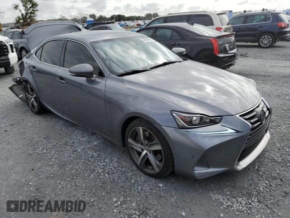 2019 Lexus IS 300 with VIN JTHBA1D20K5084901, listed as a Copart auction lot 59850105 with 102,466 mi miles and Salvage title. Bid and sale history available at DreamBid. Image 4.