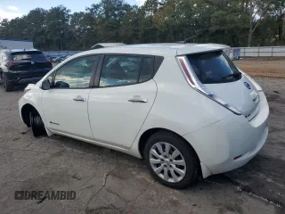 2015 Nissan LEAF SV with VIN 1N4AZ0CP9FC326217, listed as a Copart auction lot 73225843 with 49,163 mi miles. Bid and sale history available at carsss.com. Image 2.