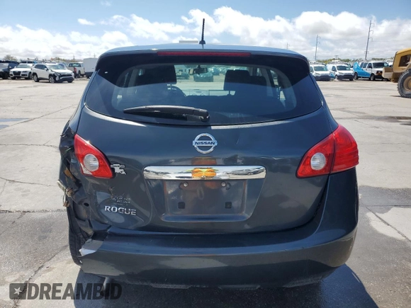 2012 Nissan Rogue S with VIN JN8AS5MT8CW279591, listed as a Copart auction lot 50139105 with 135,634 mi miles and Salvage Title. Bid and sale history available at carsss.com. Image 6.
