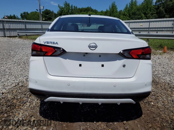 2024 Nissan Versa S с VIN 3N1CN8DV2RL906172, выставлен на аукционе Copart как лот 58047665 с пробегом 21 007 миль миль и Списание • Salvage title. История ставок и продаж доступна на DreamBid. Изображение 6.