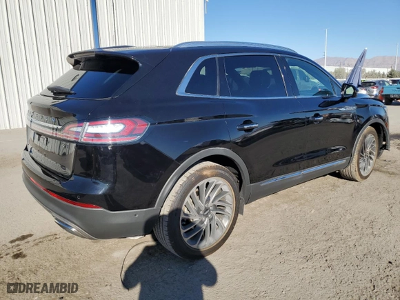 2019 Lincoln Nautilus Reserve with VIN 2LMPJ6LP7KBL51285, listed as a Copart auction lot 75770414 with 48,251 mi miles and Salvage Title. Bid and sale history available at carsss.com. Image 3.