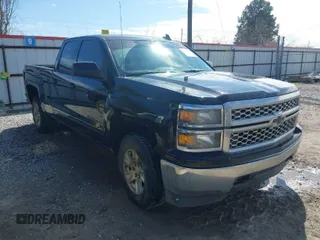 2015 Chevrolet Silverado 1500 LT with VIN 1GCVKREH2FZ433780, listed as a IAAI auction lot 41634096 with 127,609 mi miles. Bid and sale history available at carsss.com. Image 1.