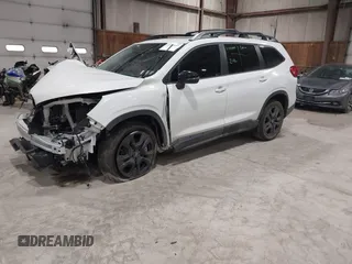 2023 Subaru Ascent Onyx with VIN 4S4WMAHD7P3409001, listed as a IAAI auction lot 41619643 with 21,316 mi miles and . Bid and sale history available at DreamBid. Image 2.