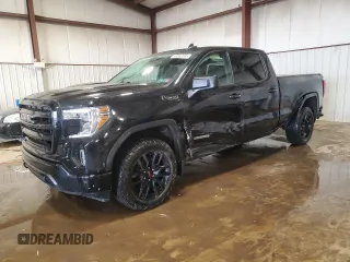 2021 GMC Sierra 1500 Elevation with VIN 1GTU9CED0MZ331411, listed as a Copart auction lot 48393165 with 78,787 mi miles and Salvage Title. Bid and sale history available at DreamBid. Image 1.