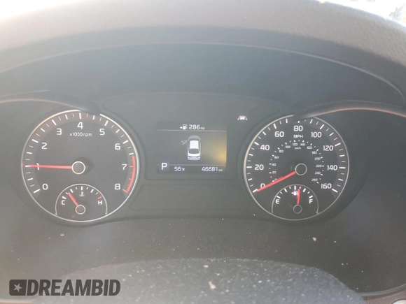 2020 Kia Optima EX Premium with VIN 5XXGU4L15LG448770, listed as a Copart auction lot 88070775 with 46,681 mi miles and Salvage Title. Bid and sale history available at carsss.com. Image 9.