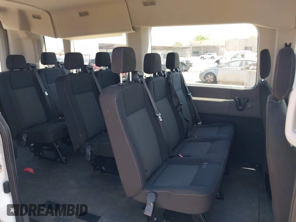 2023 Ford Transit Passenger XL with VIN 1FBAX2CG7PKC04821, listed as a IAAI auction lot 42379783 with 15,909 mi miles and . Bid and sale history available at DreamBid. Image 8.