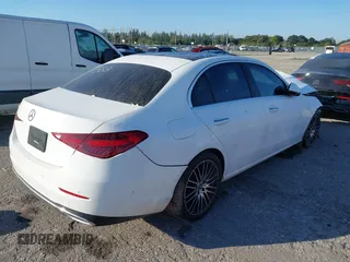 2024 Mercedes-Benz C 300 with VIN W1KAF4GB7RR228867, listed as a IAAI auction lot 41404529 with 9,056 mi miles and . Bid and sale history available at DreamBid. Image 4.