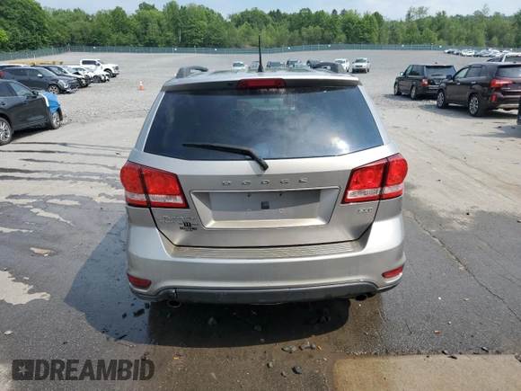 2017 Dodge Journey SXT with VIN 3C4PDDBG5HT575049, listed as a Copart auction lot 59027625 with 71,603 mi miles and Salvage title. Bid and sale history available at DreamBid. Image 6.
