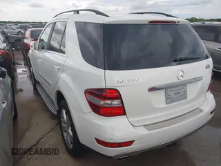 2011 Mercedes-Benz M 350 with VIN 4JGBB5GB5BA627082, listed as a IAAI auction lot 42036823 with 164,098 mi miles and . Bid and sale history available at DreamBid. Image 3.