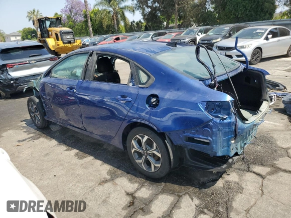 2021 Kia Forte LXS with VIN 3KPF24AD8ME406523, listed as a Copart auction lot 59839175 with Not provided miles and Clean title. Bid and sale history available at DreamBid. Image 2.