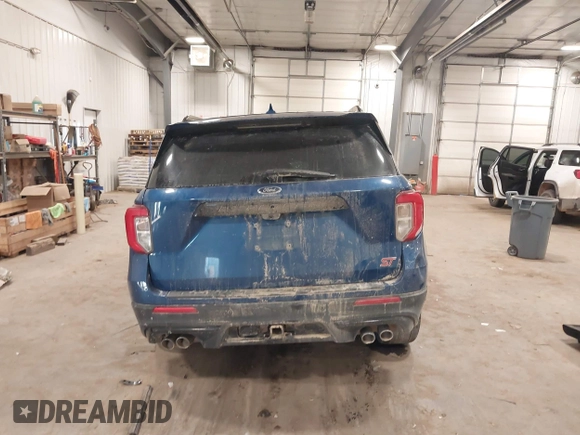 2020 Ford Explorer ST with VIN 1FM5K8GC7LGB63945, listed as a IAAI auction lot 41433085 with Not Provided miles. Bid and sale history available at carsss.com. Image 16.