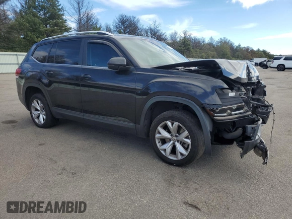 2019 Volkswagen Atlas SE with VIN 1V2DP2CA2KC590487, listed as a Copart auction lot 73370854 with 125,469 mi miles and Salvage title. Bid and sale history available at DreamBid. Image 4.