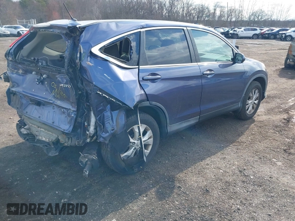 2013 Honda CR-V EX with VIN 2HKRM4H50DH634761, listed as a IAAI auction lot 41882899 with 70,535 mi miles. Bid and sale history available at carsss.com. Image 4.