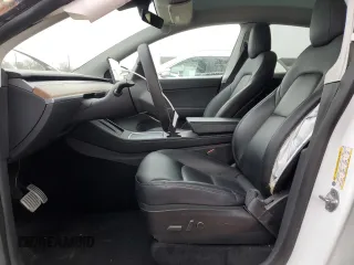 2022 Tesla Model Y Performance with VIN 7SAYGDEF7NF311990, listed as a Copart auction lot 43705395 with 25,651 mi miles and Salvage Title. Bid and sale history available at DreamBid. Image 7.