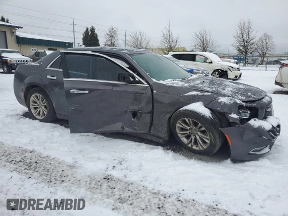 2015 Chrysler 300 C with VIN 2C3CCAET3FH802449, listed as a Copart auction lot 44647285 with 123,358 mi miles and Salvage Title. Bid and sale history available at DreamBid. Image 4.