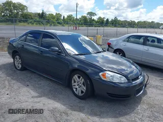 2014 Chevrolet Impala LT with VIN 2G1WB5E31E1146318, listed as a IAAI auction lot 40413281 with 422,345 mi miles and . Bid and sale history available at DreamBid. Image 1.