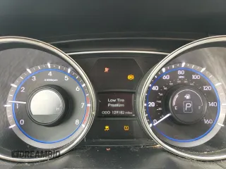 2013 Hyundai Sonata Limited with VIN 5NPEC4AC8DH591247, listed as a Copart auction lot 52420295 with 129,182 mi miles and Salvage Title. Bid and sale history available at carsss.com. Image 9.