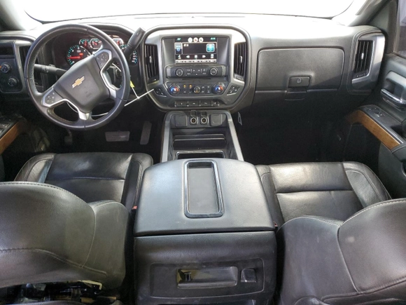 2015 Chevrolet Silverado 1500 LTZ with VIN 3GCUKSEJXFG449988, listed as a Copart auction lot 84434504 with 154,473 mi miles and Salvage Title. Bid and sale history available at carsss.com. Image 8.