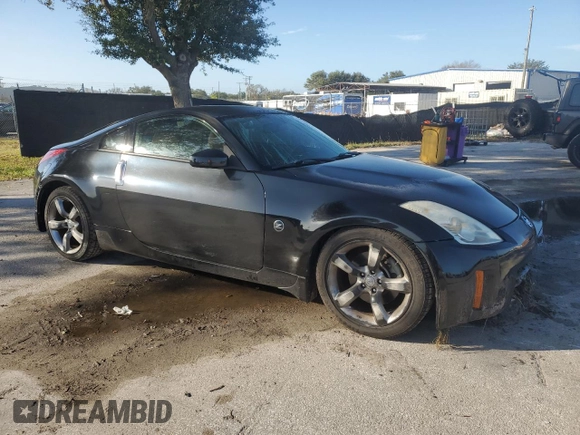 2008 Nissan 350Z with VIN JN1BZ34D18M704065, listed as a Copart auction lot 46023565 with 162,484 mi miles and Non Repairable. Bid and sale history available at carsss.com. Image 4.