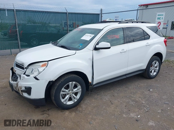 2015 Chevrolet Equinox LT with VIN 2GNALBEK9F6339543, listed as a IAAI auction lot 42127786 with 61,831 mi miles and . Bid and sale history available at DreamBid. Image 2.