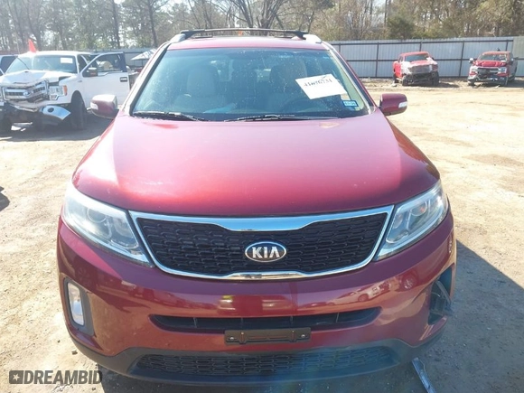 2014 Kia Sorento LX with VIN 5XYKT3A61EG528538, listed as a IAAI auction lot 41676731 with NaN miles. Bid and sale history available at carsss.com. Image 12.