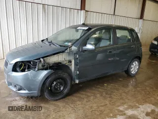 2011 Chevrolet Aveo 1LT with VIN KL1TD6DE6BB136464, listed as a Copart auction lot 56959145 with 114,282 mi miles and Salvage title. Bid and sale history available at DreamBid. Image 1.