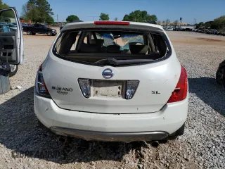 2004 Nissan Murano SL with VIN JN8AZ08T54W210416, listed as a Copart auction lot 52399365 with Not Provided miles and Salvage Title. Bid and sale history available at DreamBid. Image 6.