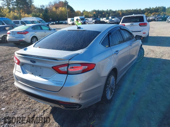 2016 Ford Fusion Titanium with VIN 3FA6P0K9XGR100723, listed as a IAAI auction lot 40627172 with 1 mi miles. Bid and sale history available at carsss.com. Image 4.