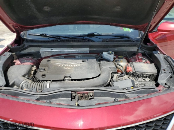 2020 Cadillac XT4 AWD Sport with VIN 1GYFZFR46LF023142, listed as a Copart auction lot 68239744 with 88,768 mi miles and Salvage Title. Bid and sale history available at carsss.com. Image 12.