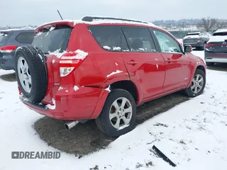 2011 Toyota RAV4 Ltd with VIN 2T3DF4DV9BW161054, listed as a IAAI auction lot 41304740 with 201,926 mi miles. Bid and sale history available at carsss.com. Image 4.