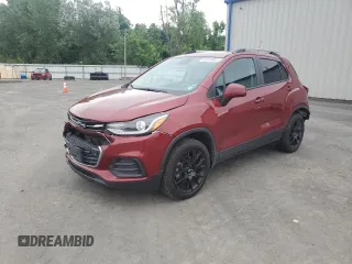 2021 Chevrolet Trax LT with VIN KL7CJPSB0MB311968, listed as a Copart auction lot 62835965 with 92,365 mi miles and Salvage title. Bid and sale history available at DreamBid. Image 1.