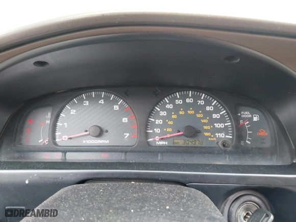 1999 Toyota 4Runner SR5 with VIN JT3HN86R1X0225292, listed as a IAAI auction lot 41848716 with 304,978 mi miles. Bid and sale history available at carsss.com. Image 7.