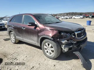 2012 Kia Sorento LX with VIN 5XYKT3A15CG288024, listed as a Copart auction lot 48458575 with 110,643 mi miles and Salvage Title. Bid and sale history available at carsss.com. Image 4.