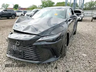 2024 Lexus RX 350 z VIN 2T2BAMCA6RC072286, wystawiony jako Copart lot #56364365 z przebiegiem Nie podano mil oraz Szkoda całkowita • Salvage title. Historia ofert i sprzedaży dostępna na DreamBid. Obrazek 14.