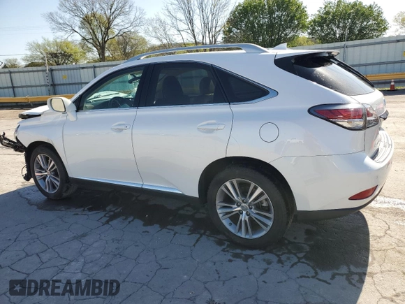 2015 Lexus RX 350 with VIN 2T2ZK1BA8FC197278, listed as a Copart auction lot 51862355 with 104,440 mi miles and Salvage Title. Bid and sale history available at carsss.com. Image 2.