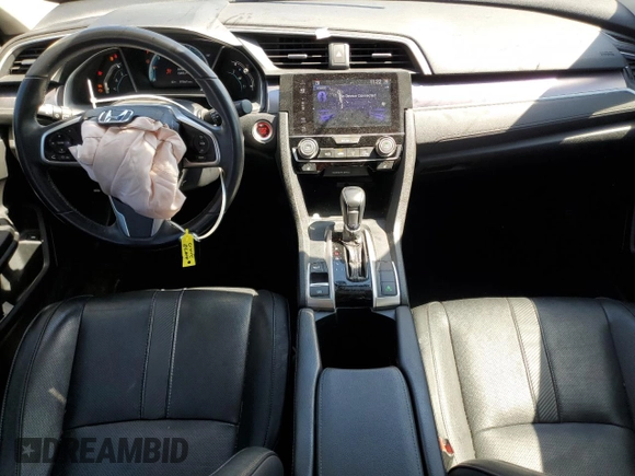 2016 Honda Civic Sedan EX-L with VIN 2HGFC1F74GH649190, listed as a Copart auction lot 50448425 with 73,667 mi miles and Salvage Title. Bid and sale history available at carsss.com. Image 8.