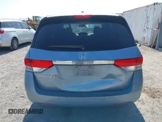 2014 Honda Odyssey EX-L with VIN 5FNRL5H65EB103900, listed as a IAAI auction lot 42592359 with 53,276 mi miles and . Bid and sale history available at DreamBid. Image 16.