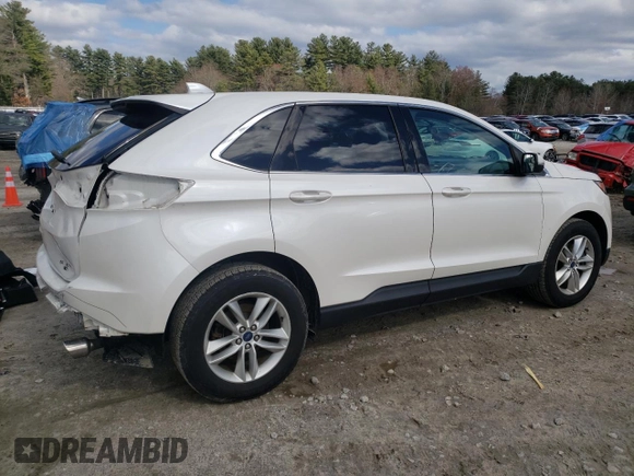 2015 Ford Edge SEL with VIN 2FMTK4J80FBB58165, listed as a Copart auction lot 52159725 with 137,285 mi miles and Clean Title. Bid and sale history available at carsss.com. Image 3.