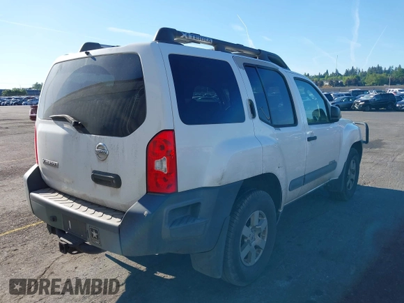 2005 Nissan Xterra S with VIN 5N1AN08WX5C656111, listed as a IAAI auction lot 42184571 with 85,826 mi miles and . Bid and sale history available at DreamBid. Image 4.