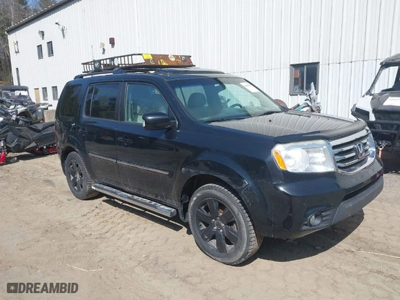 2012 Honda Pilot Touring with VIN 5FNYF4H97CB028119, listed as a IAAI auction lot 41854693 with 1 mi miles. Bid and sale history available at carsss.com. Image 1.