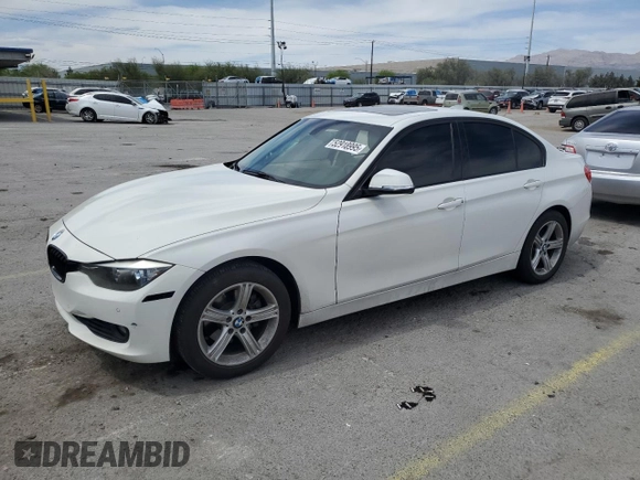 2015 BMW 3 Series 328i with VIN WBA3C1C58FP851977, listed as a Copart auction lot 52918995 with 79,291 mi miles and Salvage title. Bid and sale history available at DreamBid. Image 1.